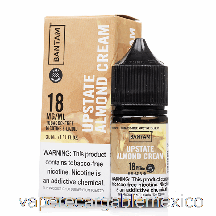 Vape Recargable Sales De Crema De Almendras Del Norte - Bantam Vape - 30ml 18mg